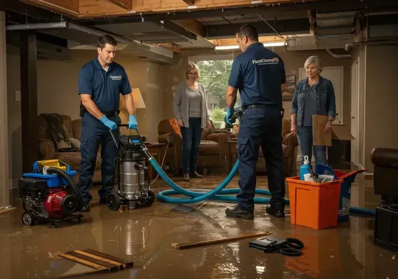 Basement Water Extraction and Removal Techniques process in Floral City, FL